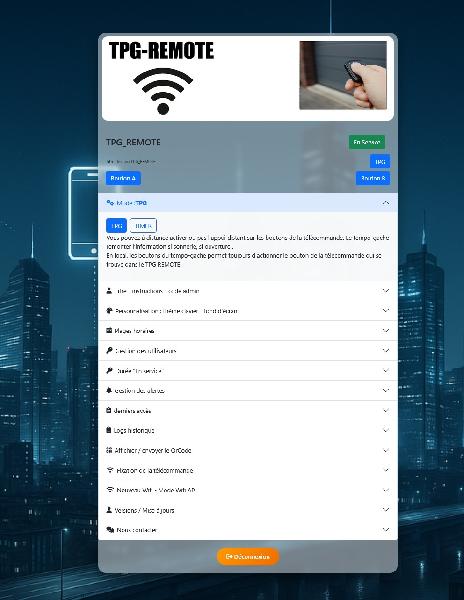 TPG REMOTE 